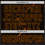 Custom Black Bay Orange 3D Pattern Design Ethnic Tribal Sportswear Pullover Sweatshirt Hoodie