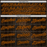 Custom Black Bay Orange 3D Pattern Design Ethnic Tribal Sportswear Pullover Sweatshirt Hoodie