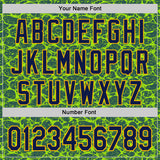 Custom Stitched Neon Green Navy-Gold 3D Pattern Design Crocodile Skin Print Sportswear Pullover Sweatshirt Hoodie