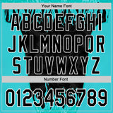 Custom Blue Black-White 3D Abstract Flame Sports Pullover Sweatshirt Hoodie