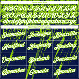 Custom Stitched Navy White-Neon Green 3D Pattern Design Splash Grunge Art Sports Pullover Sweatshirt Hoodie