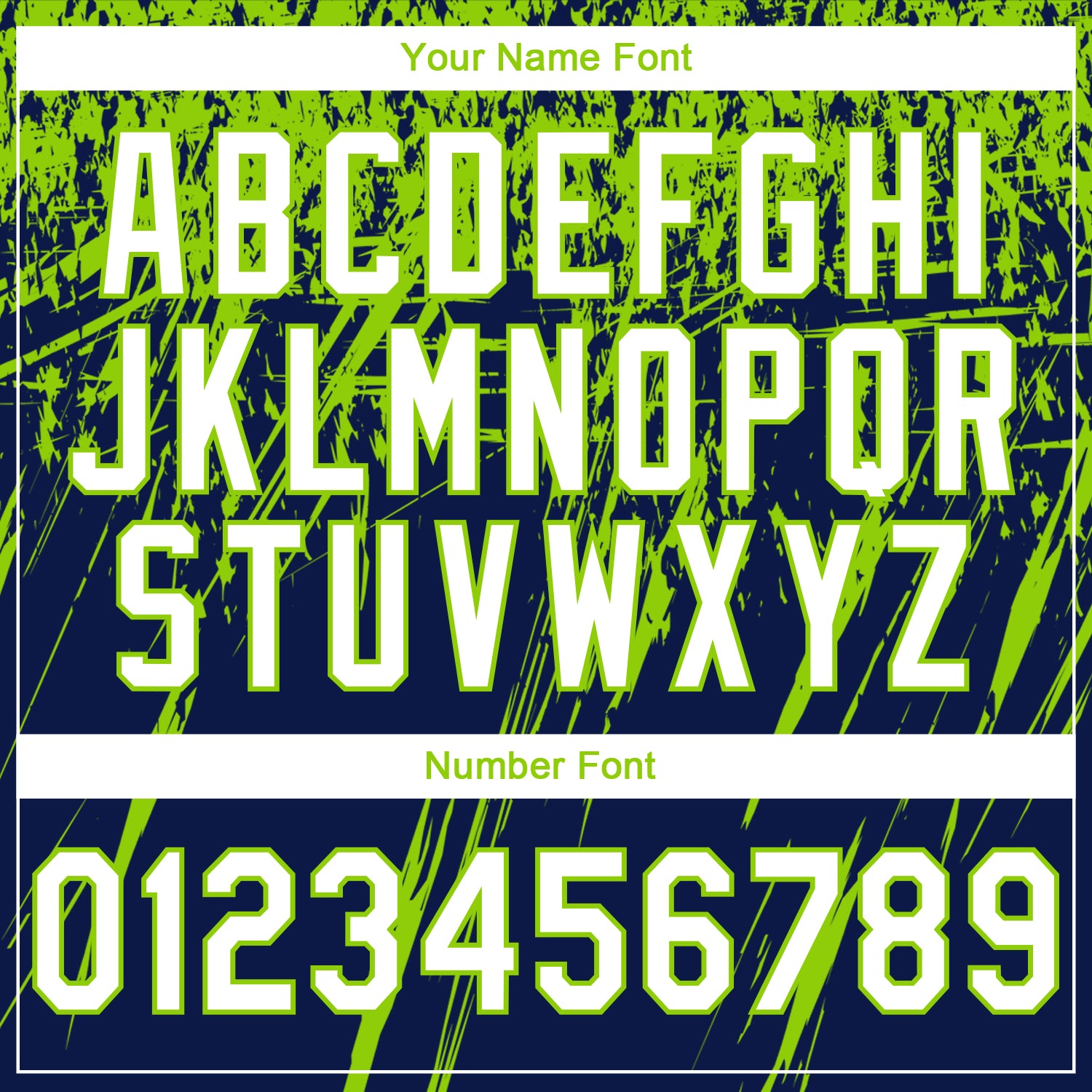 Custom Stitched Navy White-Neon Green 3D Pattern Design Splash Grunge Art Sports Pullover Sweatshirt Hoodie