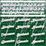 Custom Stitched Green White-Gray 3D Pattern Design Splash Grunge Art Sports Pullover Sweatshirt Hoodie