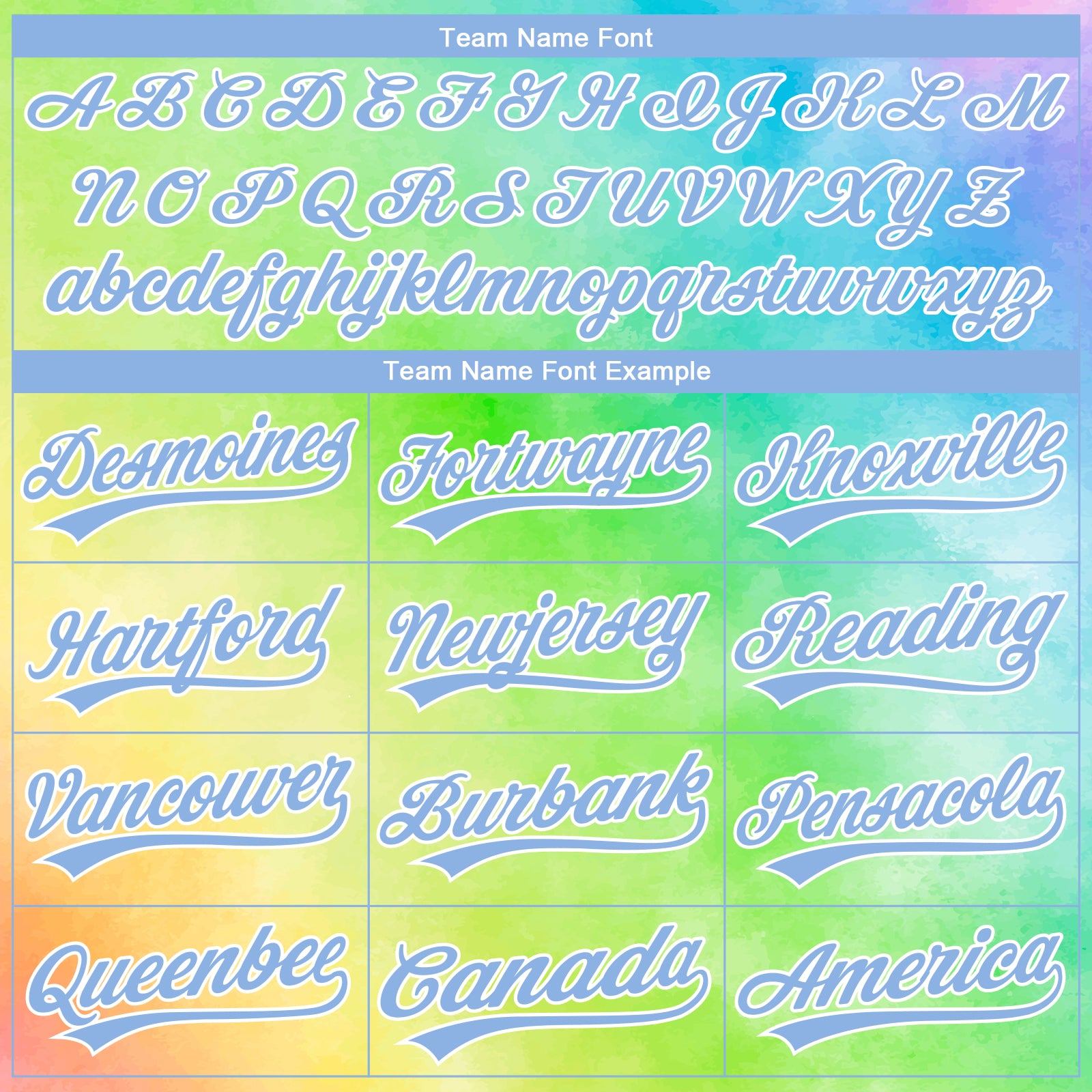 Custom Stitched Tie Dye Light Blue-White 3D Sports Pullover Sweatshirt Hoodie