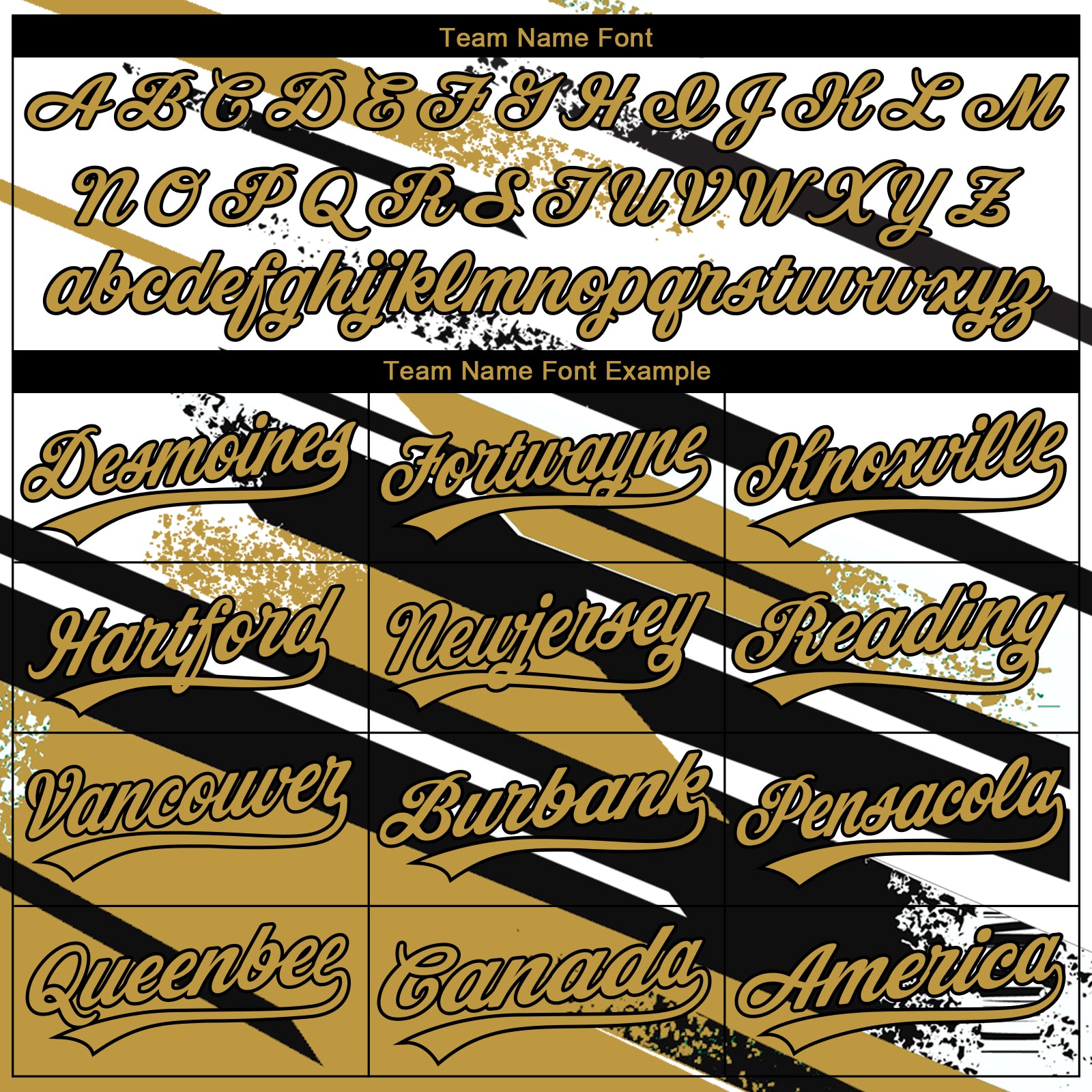 Custom Stitched Old Gold Black-White 3D Pattern Design Line Sportswear Pullover Sweatshirt Hoodie