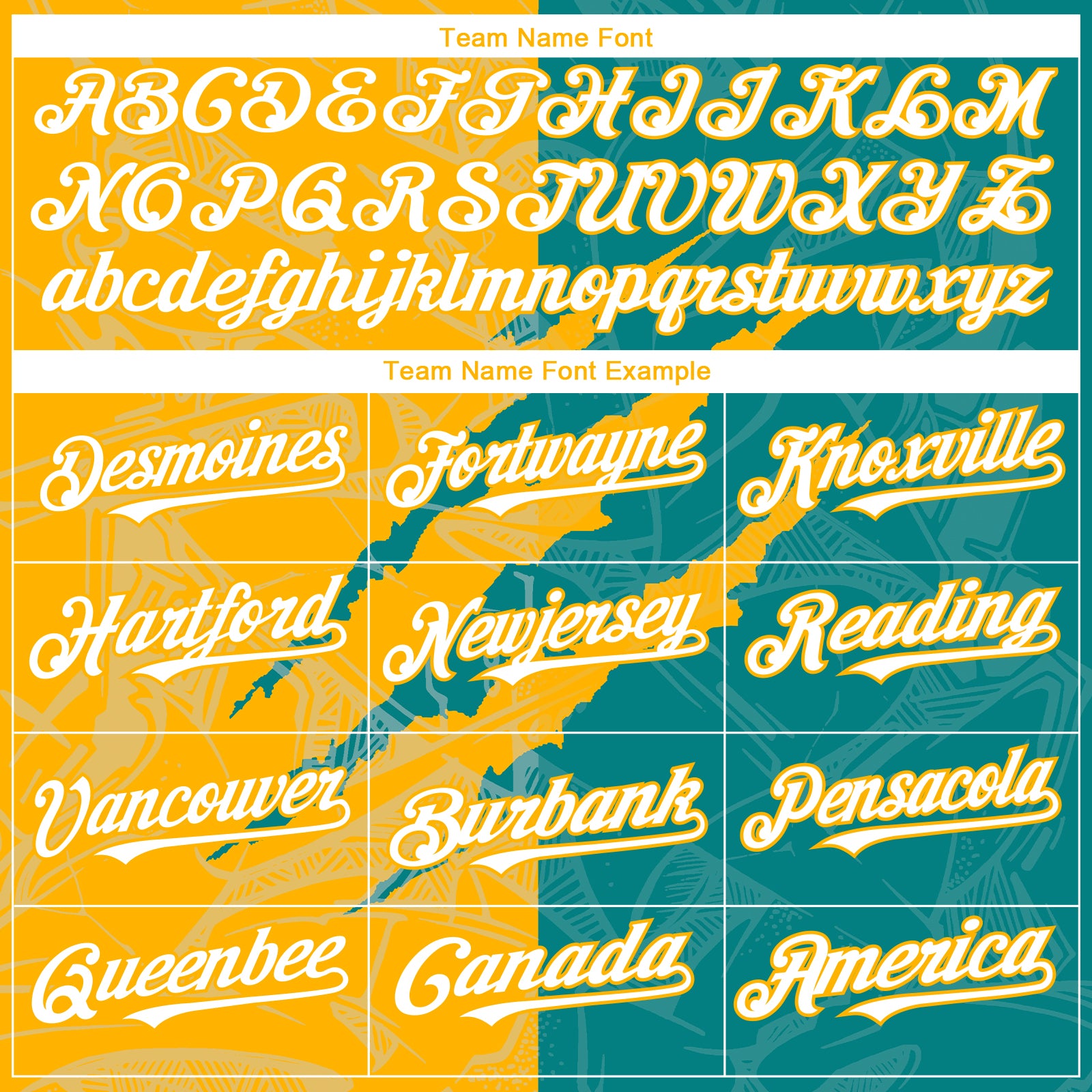 Custom Graffiti Pattern White Teal-Gold 3D Scratch Authentic Baseball Jersey