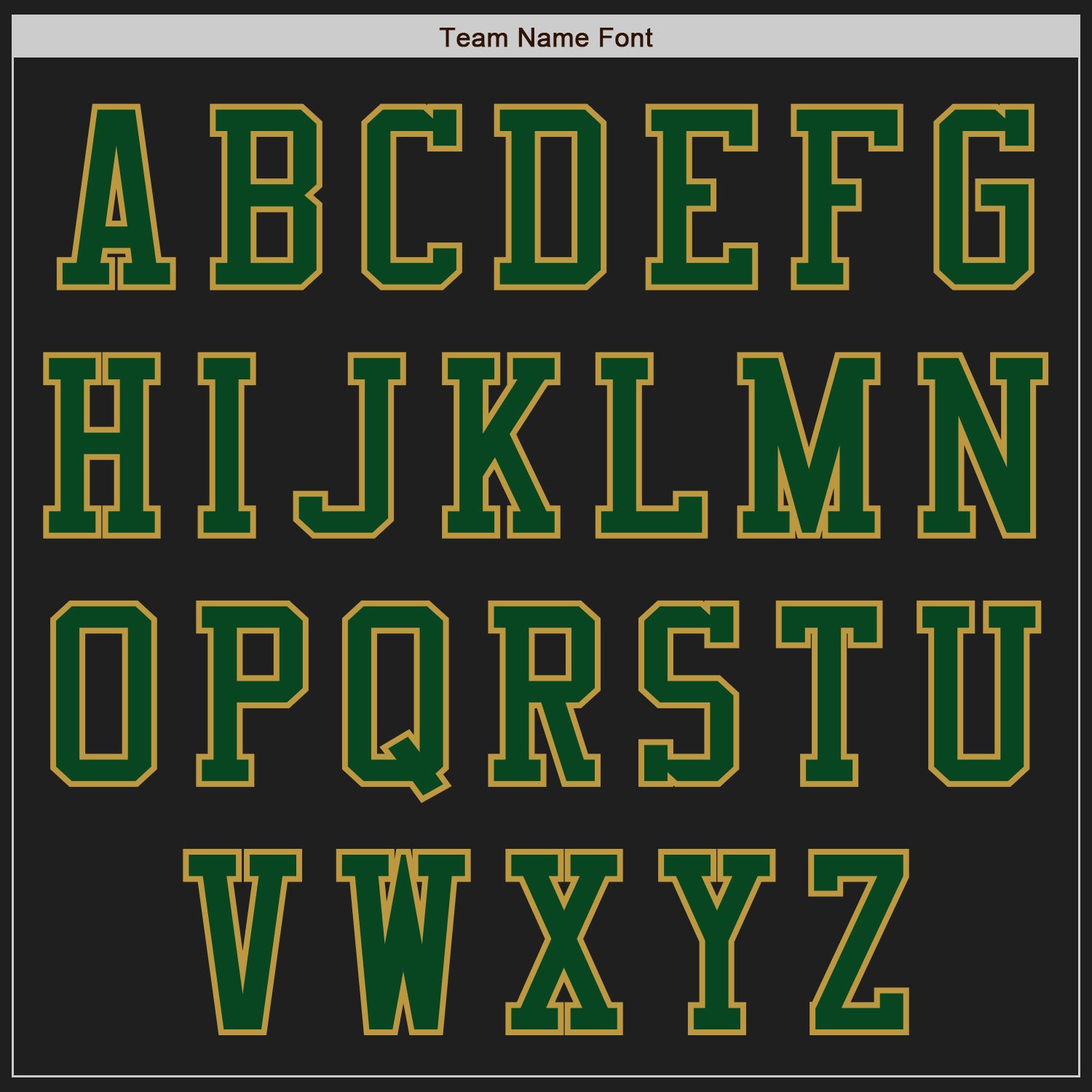 Custom Black Green-Old Gold Bomber Varsity Letterman Zipper Jacket