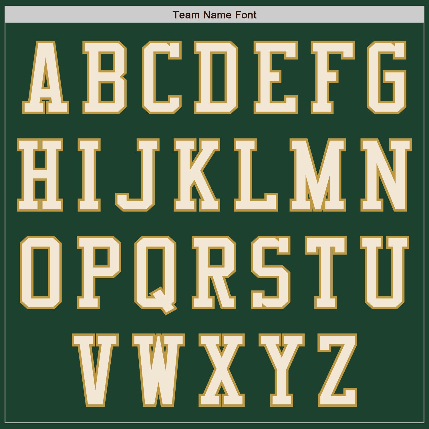 Custom Green Cream-Old Gold Bomber Varsity Letterman Two Tone Zipper Jacket