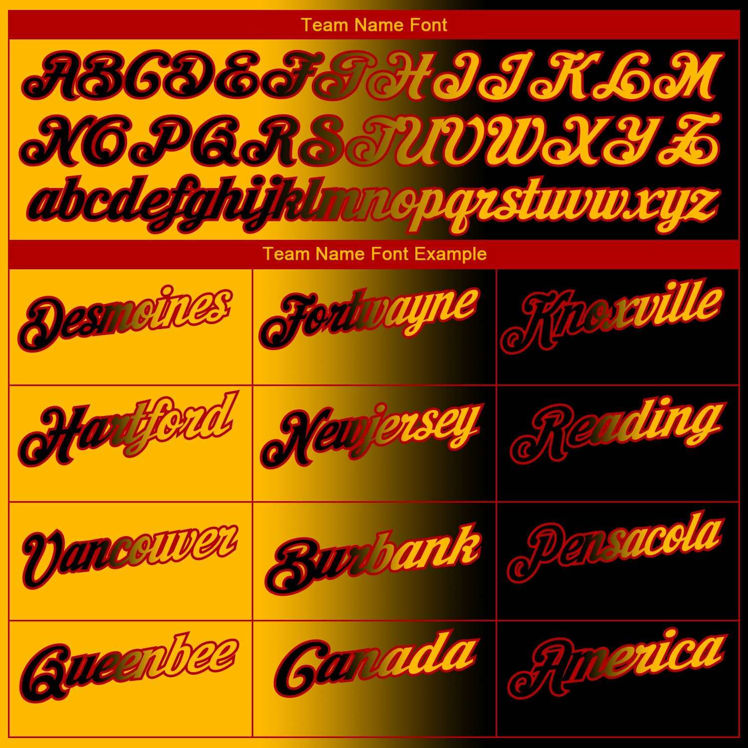 Custom Black Gold-Red 3D Gradient Fashion Performance Polo Shirt