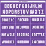 Custom Purple White-Black Sublimation Fade Fashion Soccer Uniform Jersey