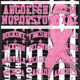 Custom 3D American Flag With Pink Ribbon Breast Cancer Awareness Month Women Health Care Support Authentic Baseball Jersey