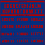 Custom Royal Red Sublimation Soccer Uniform Jersey