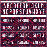 Custom Black White-Red Sublimation Soccer Uniform Jersey