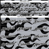 Custom Stitched Gray Black-White 3D Pattern Design Sports Wear Pullover Sweatshirt Hoodie