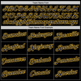 Custom Stitched Black Green-Gold 3D Pattern Design Sports Wear Pullover Sweatshirt Hoodie