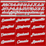 Custom Stitched Red Light Gray Black-White 3D Pattern Design Sports Wear Pullover Sweatshirt Hoodie