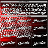 Custom Black White-Red 3D Pattern Design Formula Auto Car Racing Motorsport Sports Pullover Sweatshirt Hoodie