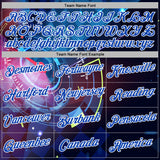Custom Black Thunder Blue-White 3D Pattern Design Formula Auto Car Racing Motorsport Sports Pullover Sweatshirt Hoodie
