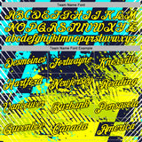 Custom Blue Light Yellow-Black 3D Pattern Design Formula Auto Car Racing Motorsport Sports Pullover Sweatshirt Hoodie