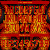 Custom Stitched Black Red-Yellow 3D Pattern Design Flame Sports Pullover Sweatshirt Hoodie