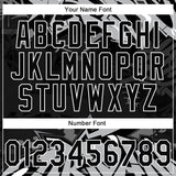 Custom Stitched Black Gray-White 3D Graffiti Splash Street Art Sports Pullover Sweatshirt Hoodie