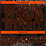 Custom Stitched Black Gray-Orange 3D Graffiti Splash Street Art Sports Pullover Sweatshirt Hoodie