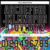 Custom Stitched Black White 3D Graffiti Splash Street Art Sports Pullover Sweatshirt Hoodie