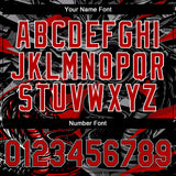 Custom Stitched Black Red Gray-White 3D Pattern Design Animal Snake Sports Pullover Sweatshirt Hoodie