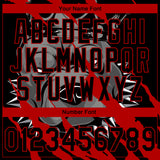 Custom Stitched Black Red Gray-White 3D Pattern Design Animal Pitbull Dog Sports Pullover Sweatshirt Hoodie