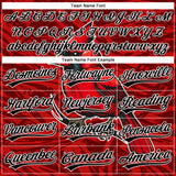 Custom Stitched Red Black Gray-White 3D Pattern Design Animal Cardinal Bird Sports Pullover Sweatshirt Hoodie