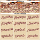 Custom City Cream Burgundy 3D Pattern Design Western Cowboy Tribal Ethnic Sports Pullover Sweatshirt Hoodie