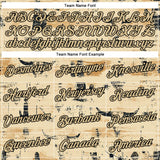 Custom Cream Vegas Gold-Black 3D Pattern Design Western Cowboy Tribal Ethnic Sports Pullover Sweatshirt Hoodie