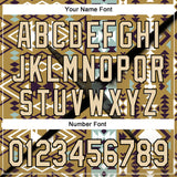 Custom Old Gold City Cream-Black 3D Pattern Design Western Cowboy Tribal Ethnic Sports Pullover Sweatshirt Hoodie