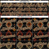 Custom Black Brown-City Cream 3D Pattern Design Western Cowboy Tribal Ethnic Sports Pullover Sweatshirt Hoodie