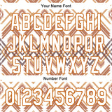 Custom White Texas Orange-Black 3D Pattern Design Western Cowboy Tribal Ethnic Sports Pullover Sweatshirt Hoodie