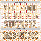 Custom White City Cream-Brown 3D Pattern Design Western Cowboy Tribal Ethnic Sports Pullover Sweatshirt Hoodie