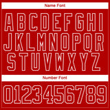 Custom Red Royal-White 3D Splash Hockey Lace Neck Jersey