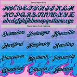 Custom Pink Black-Sky Blue 3D Abstract Flame Sports Pullover Sweatshirt Hoodie