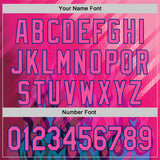 Custom Pink Blue-Royal 3D Abstract Flame Sports Pullover Sweatshirt Hoodie