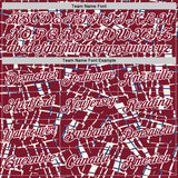 Custom Stitched Crimson White 3D Pattern Design Line Sports Pullover Sweatshirt Hoodie