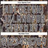 Custom Stitched Olive Steel Gray-White 3D Pattern Design Tree Camo Hunting Sports Pullover Sweatshirt Salute To Service Hoodie