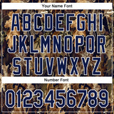 Custom Stitched Black Navy-White 3D Pattern Design Tree Camo American Flag Hunting Sports Pullover Sweatshirt Hoodie