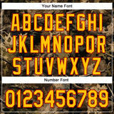 Custom Stitched Black Yellow-Red 3D Pattern Design Tree Camo Hunting Sports Pullover Sweatshirt Hoodie