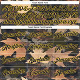 Custom Stitched Olive Navy-Yellow 3D Pattern Design Tree Camo Hunting Sports Pullover Sweatshirt Salute To Service Hoodie