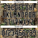 Custom Stitched Old Gold Black-White 3D Pattern Design Tree Camo Hunting Sports Pullover Sweatshirt Hoodie