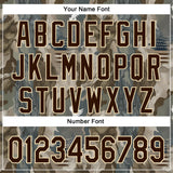 Custom Stitched Cream Brown-Cream 3D Pattern Design Tree Camo Hunting Sports Pullover Sweatshirt Hoodie