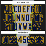 Custom Stitched Gray Navy Black Green-Gold 3D Pattern Design Sportswear Pullover Sweatshirt Hoodie