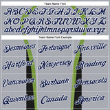 Custom Stitched Gray Navy Black Green-White 3D Pattern Design Sportswear Pullover Sweatshirt Hoodie