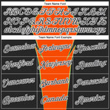 Custom Stitched Orange Steel Gray Black Green-White 3D Pattern Design Sportswear Pullover Sweatshirt Hoodie
