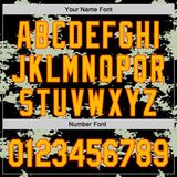 Custom Stitched Black Gold-Orange 3D Pattern Design Camo Sportswear Pullover Sweatshirt Hoodie